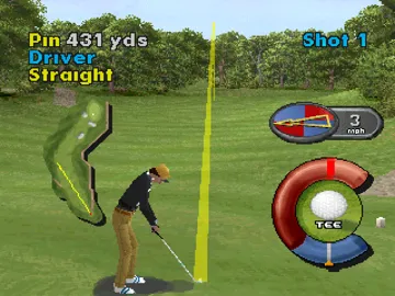 Actua Golf (JP) screen shot game playing